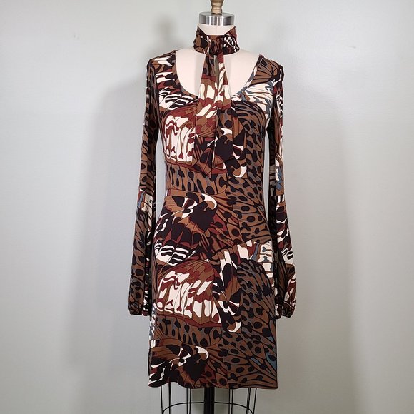 Laundry Retro Print Mini Dress - Picture 2 of 6